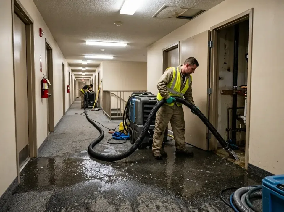 multi-unit-apartment-hallway-f-005 — frequently asked questions, Emergency Burst Pipe Water Extraction & Removal in Horace,…